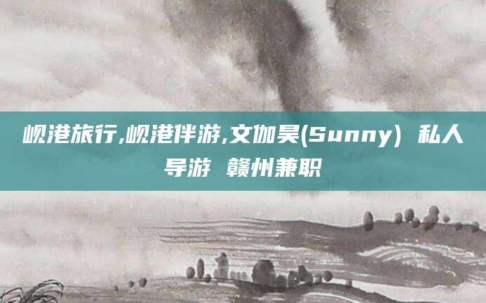 毕节岘港旅行,岘港伴游,文伽昊(Sunny) 私人导游 赣州兼职